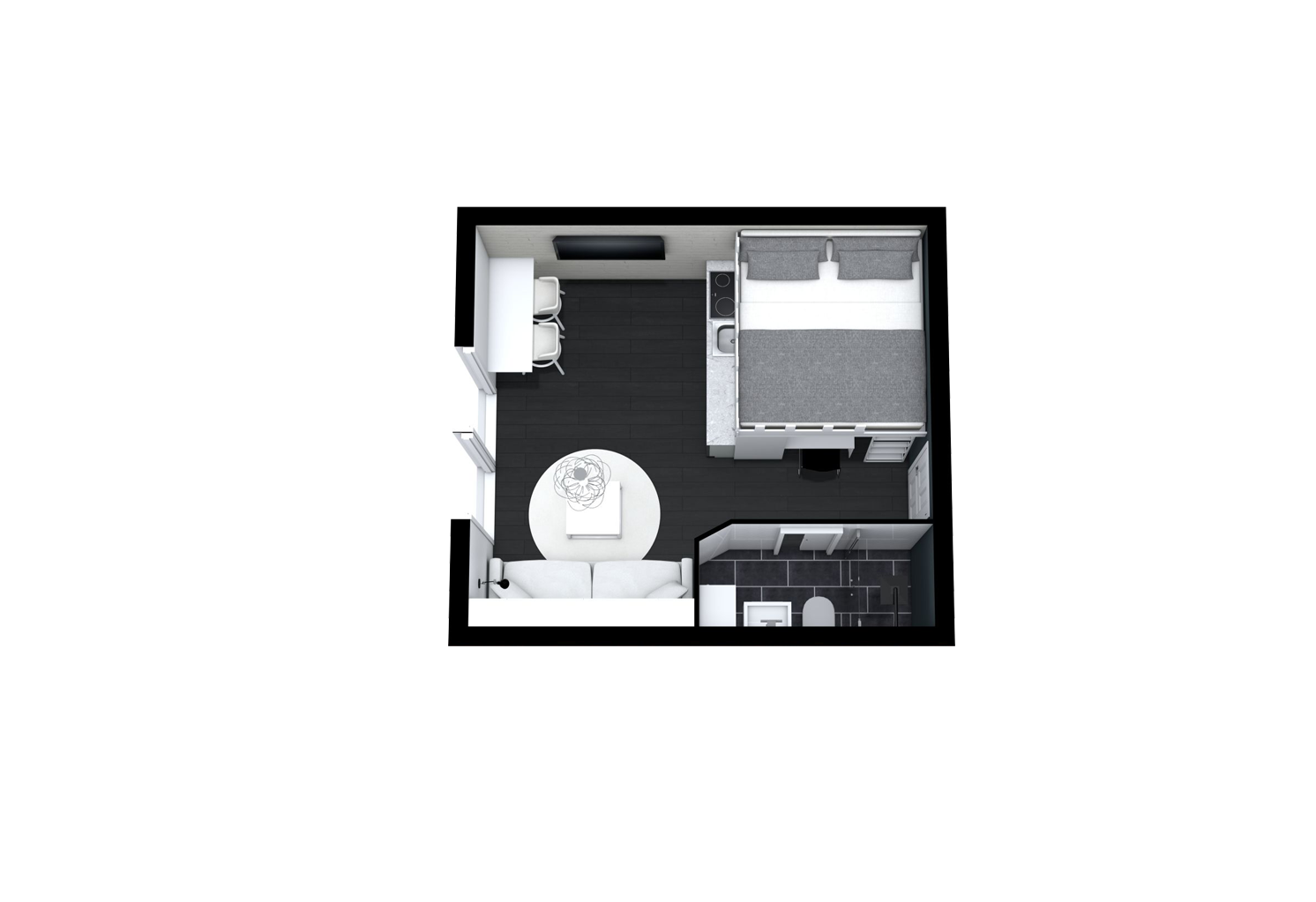 Kleine Wohnung