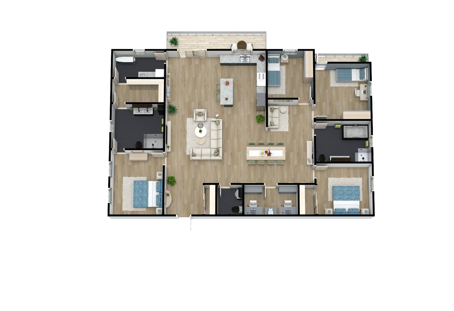 Immobilien Grundriss